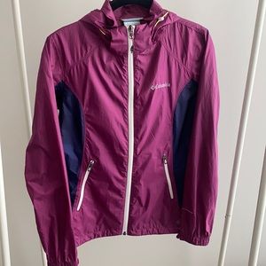 {Columbia} Retro-Colorblock Rain jacket